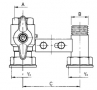 Крепления газовых счетчиков M3-04